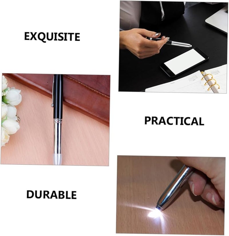 5Pcs Black Stylus Pen Multi Function Capacitive Ballpoint For Tablets Smartphones - Image 5